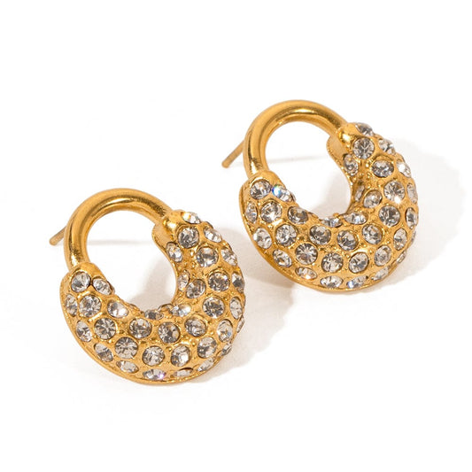 Elegant Mi Amore earrings, adding a touch of glamour to your ensemble. Discover the finest earrings in Trinidad and Tobago fashion