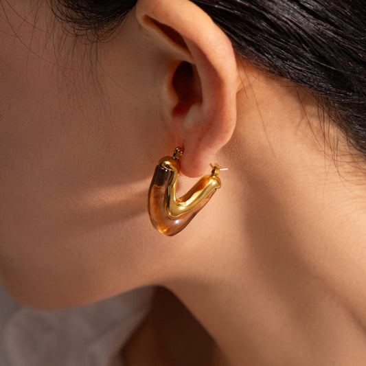 Elegant Mi Amore earrings, adding a touch of glamour to your ensemble. Discover the finest earrings in Trinidad and Tobago fashion