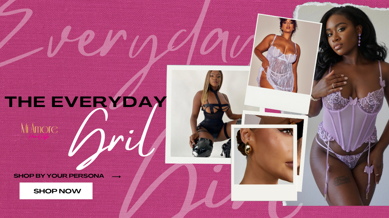 Indulge in the allure of intimate elegance with Mi Amore. Explore the finest lingerie sets, babydolls, stockings, garter sets, robes, and teddies. Elevate your style with our stylish statement jewelry, including earrings, chains, gold, and silver pieces. Embrace the epitome of Trinidad and Tobago fashion