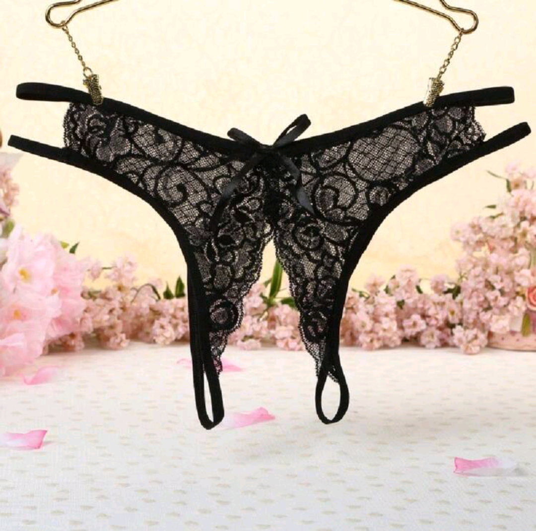 Lace thong with floral background. After Hours- Lace Crotchless Panties- Black (One size)
Shop Mi Amore’s luxurious lingerie teddies. Perfect for intimate wear and special occasions, delivered across Trinidad and Tobago
Mi Amore House of Styles