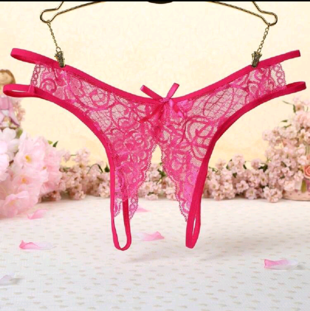 Lace thong with floral background. After Hours- Lace Crotchless Panties- Pink (One size)
Shop Mi Amore’s luxurious lingerie teddies. Perfect for intimate wear and special occasions, delivered across Trinidad and Tobago
Mi Amore House of Styles