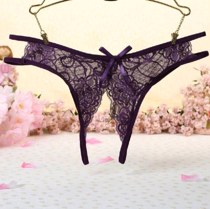 Lace thong with floral background. After Hours- Lace Crotchless Panties- Purple (One size)
Shop Mi Amore’s luxurious lingerie teddies. Perfect for intimate wear and special occasions, delivered across Trinidad and Tobago
Mi Amore House of Styles